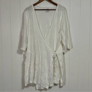 Cover Me Vintage Wrap Cover-Up size 2X